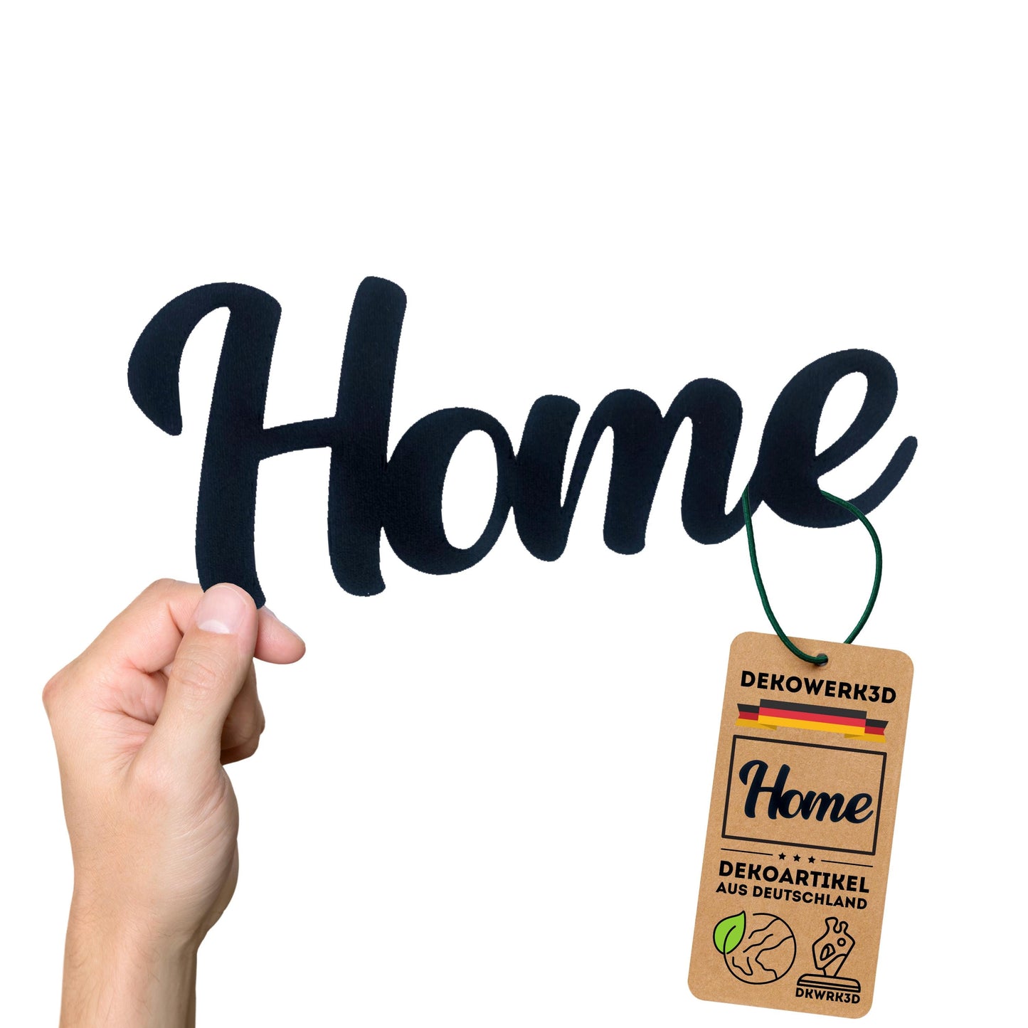 Klebendes Home Schild als moderne Wanddekoration – Produktansicht 6