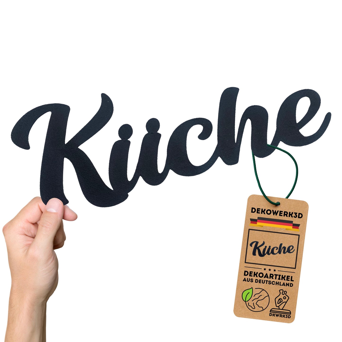 Klebendes Küche Türschild als moderne Türdekoration – weitere Produktansicht